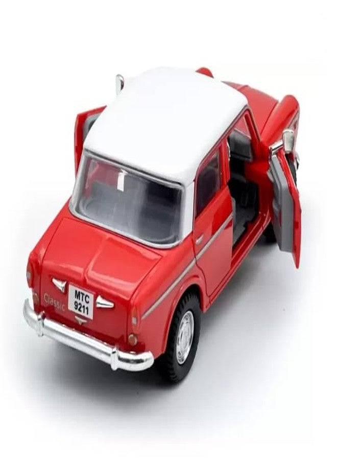 Centy Made of Plastic Queen 70'S Taxi Red Toys for Kids (Red) - Image 5